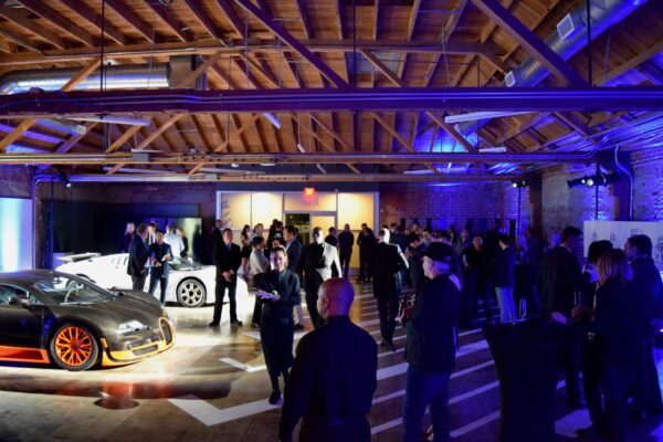 Bugatti LA Auto Show Press Media Party with Veyron 16.4 and EB110