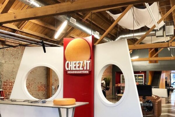 Cheez-It TV Commercial Shoot Behind-the-Scenes Set