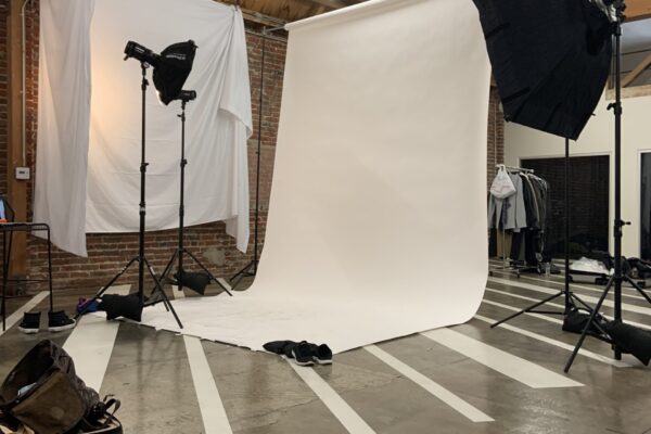 GQ Finn Whittrock Photoshoot Behind-the-Scenes Setup