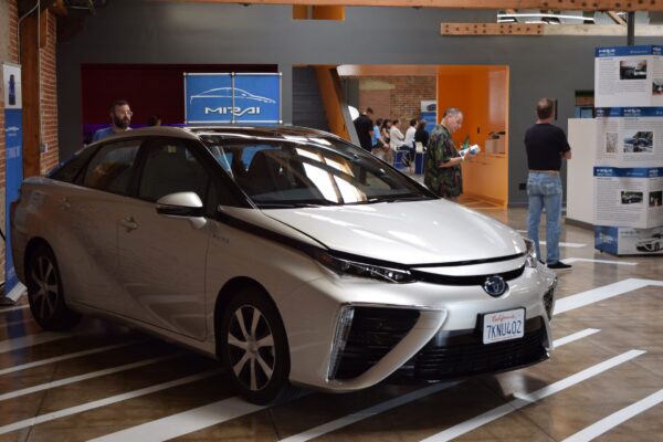 Toyota Mirai Consumer Event Entrance Fuel Cell